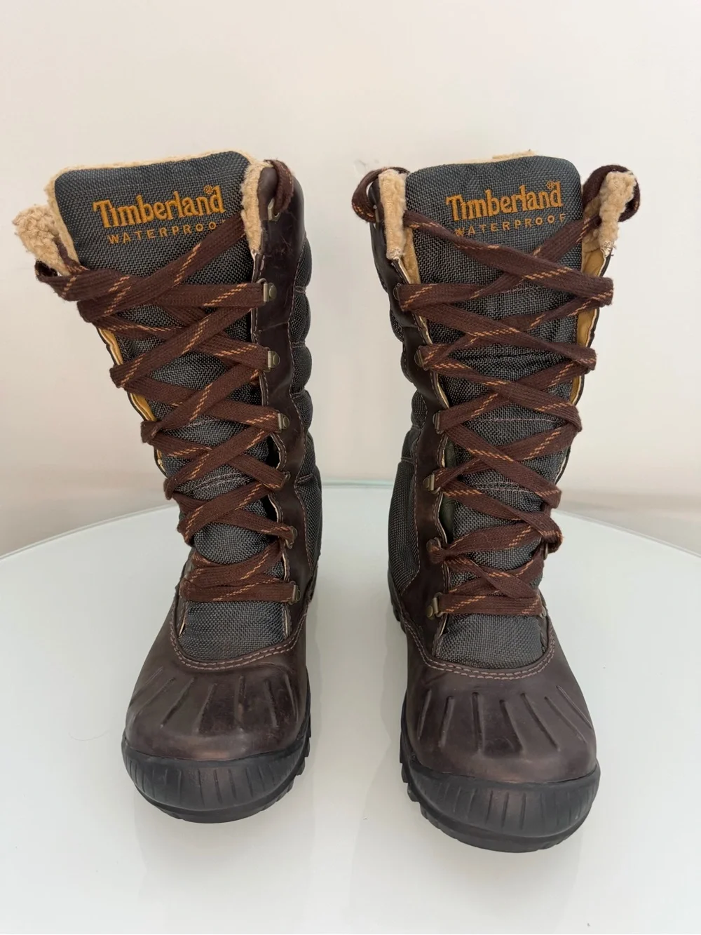 Timberland Earthkeepers Mount Holly Tall Lace Waterproof Duck Boots